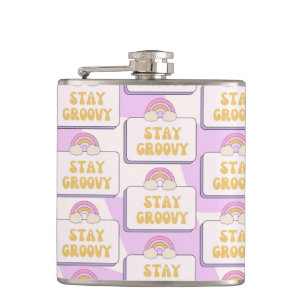 Bleib groovy flachmann