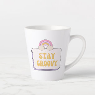 Bleib groovy milchtasse