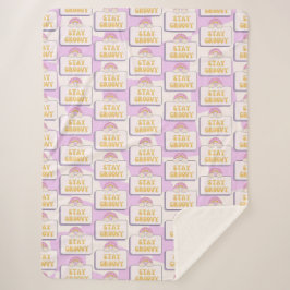 Bleib groovy sherpadecke