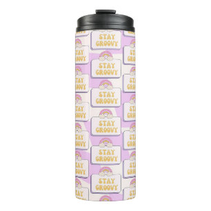 Bleib groovy thermosbecher
