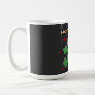 Bleib Hoptimistisch Süßer Frosch Wortspiel Lustige Kaffeetasse