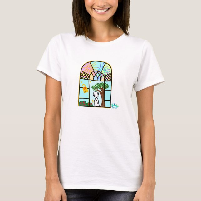 Bleib im Licht T-Shirt (Vorderseite)