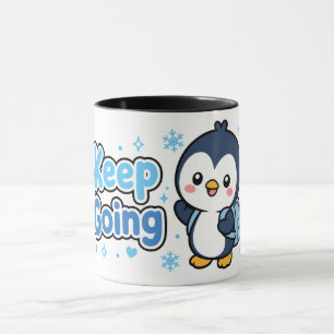 Bleib Kawaii-Pinguin-Tasse Tasse