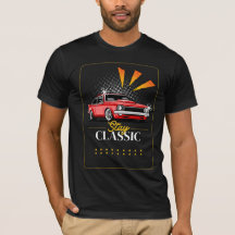 Bleib Klassiker Vintage-Muscle-Car Retro