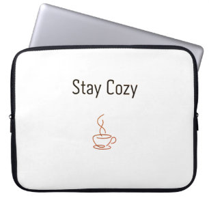 Bleib Kuschelig Laptop-Hülle   Minimale kuschelige Laptopschutzhülle
