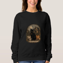 Bleib Magisch Cottagecore Schwarze Katze