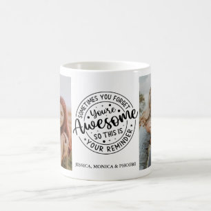 "Bleib Magisch" Schmetterlings-Foto-Tasse Kaffeetasse