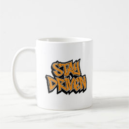 Bleib Motiviert Graffiti Kaffeetasse