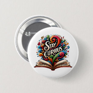 Bleib neugierig button