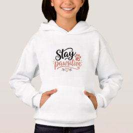 Bleib Pawsitiv Hoodie