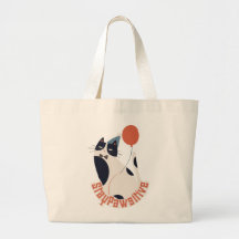 Bleib Pawsitiv Jumbo Smoking-Katze-Geburtstagsfeie