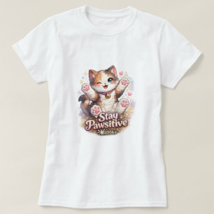 Bleib Pawsitiv T-Shirt