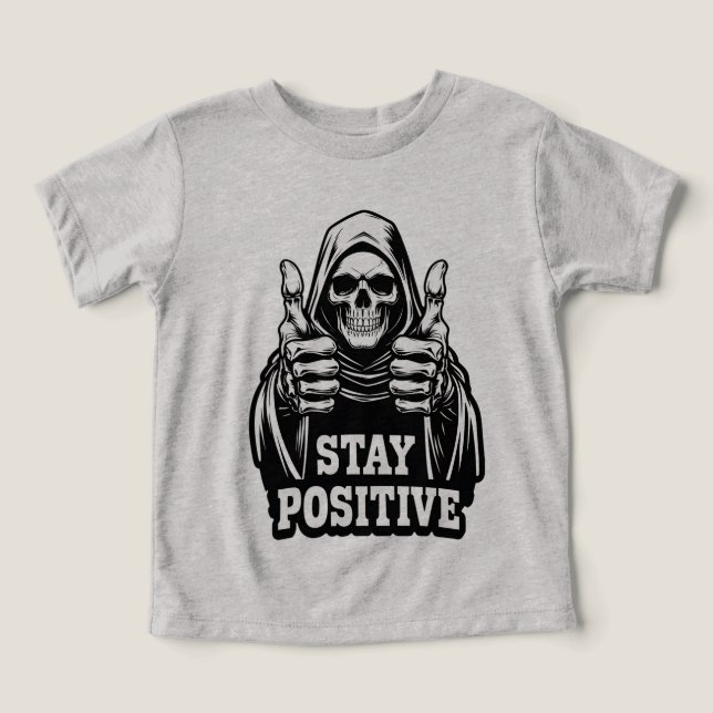 Bleib positiv (Design Vorderseite)