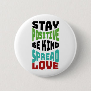 Bleib positiv button