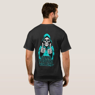 Bleib positiv – Inspirierende Motivation  T-Shirt