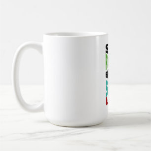 Bleib positiv kaffeetasse