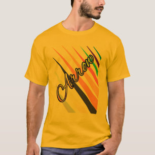 Bleib Positiv Motivations-Typografie-T-Shirt T-Shirt