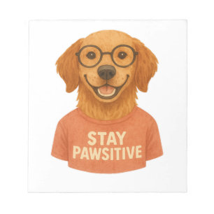 Bleib Positiv Notizblock