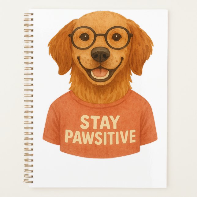 Bleib Positiv Planer (Vorderseite)