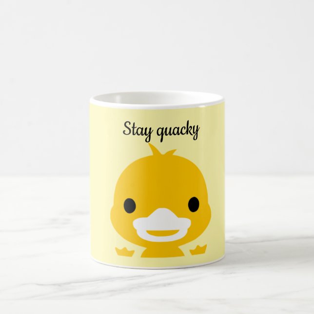 Bleib Quacky Classic Becher, 0,33 l Kaffeetasse (Mittel)