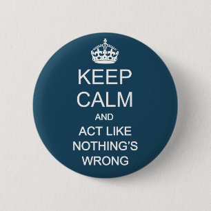 Bleib ruhig 1 button