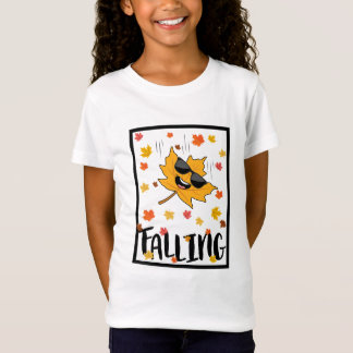 Bleib ruhig & falle um T-Shirt