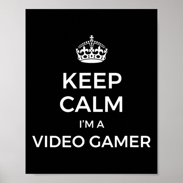 Bleib ruhig, ich bin ein Videospieler  Poster (Vorne)