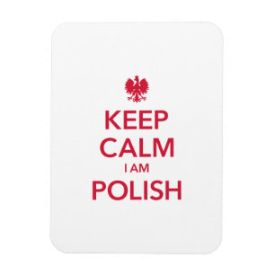 BLEIB RUHIG ICH BIN POLNISCH MAGNET