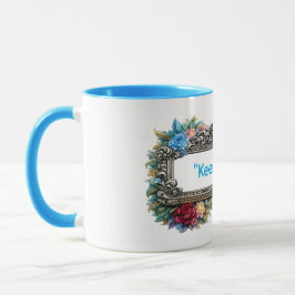 Bleib ruhig Kaffee Tasse