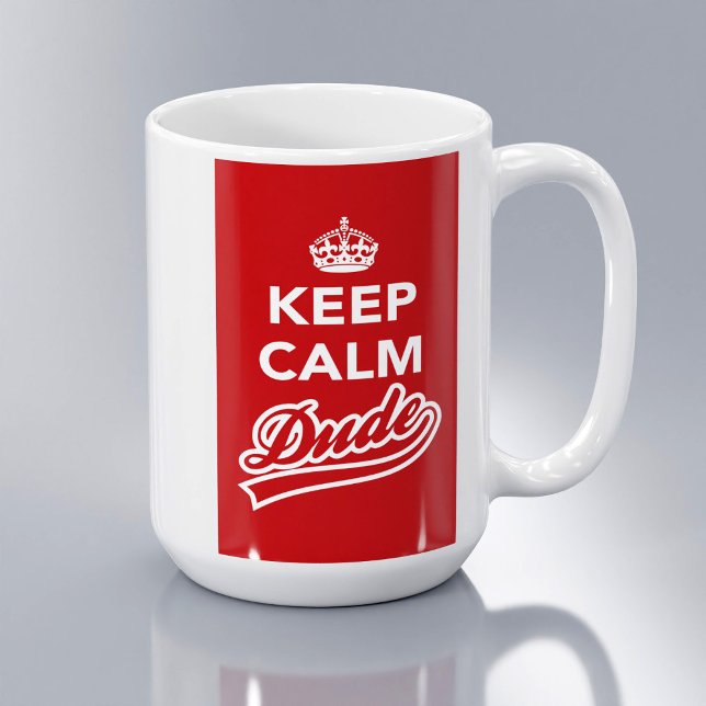 Bleib ruhig, Mann Kaffeetasse (Von Creator hochgeladen)
