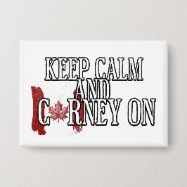 Bleib ruhig und Carney weiter Button