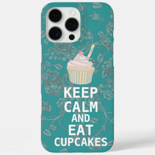 BLEIB RUHIG UND ISS CUPCAKES - ändere Pflaume in j iPhone 16 Pro Max Hülle
