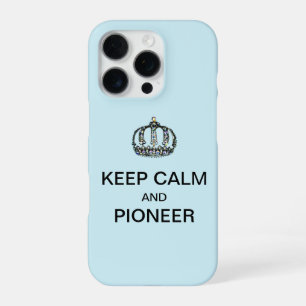 BLEIB RUHIG UND PIONIERE  iPhone 16 PRO HÜLLE