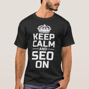 Bleib ruhig und Seo On Premium T-Shirt