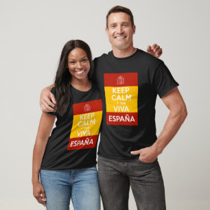 Bleib ruhig y que viva España T-Shirt