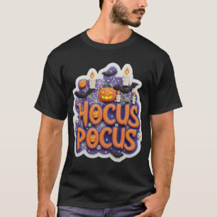 Bleib spooky 3D Halloween-Grafik mit Fledermäusen  T-Shirt
