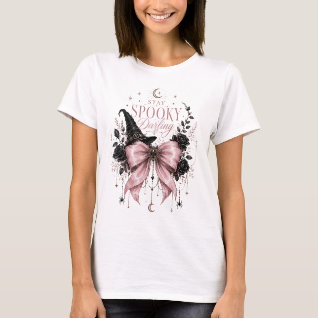 Bleib spooky, Darling Halloween T-Shirt (Vorderseite)