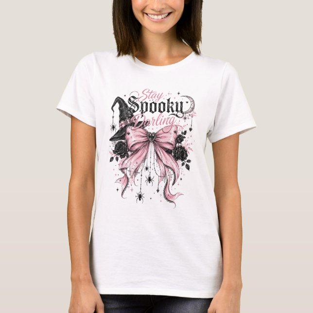Bleib spooky, Darling Halloween T-Shirt (Vorderseite)