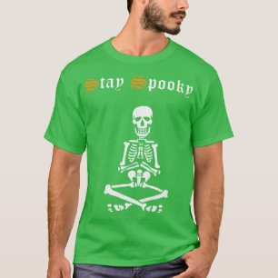 Bleib spooky Halloween Lustiger Party-Shirt Gruse T-Shirt
