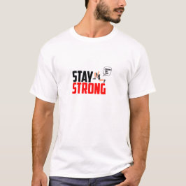 Bleib stark. Ich flüsterte meinen Quadrizeps zu. T-Shirt