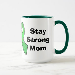 "Bleib Stark Mama" Lyme-Borreliose-Bewusstseins-Ta Tasse