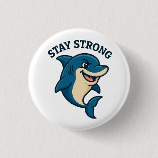 Bleib Stark Splash T-Shirt Button