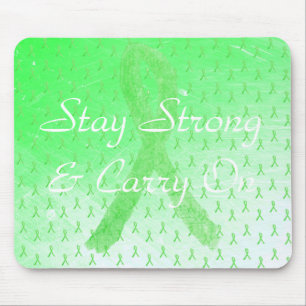 Bleib stark und mach weiter Lyme-Borreliose-Mauspa Mousepad