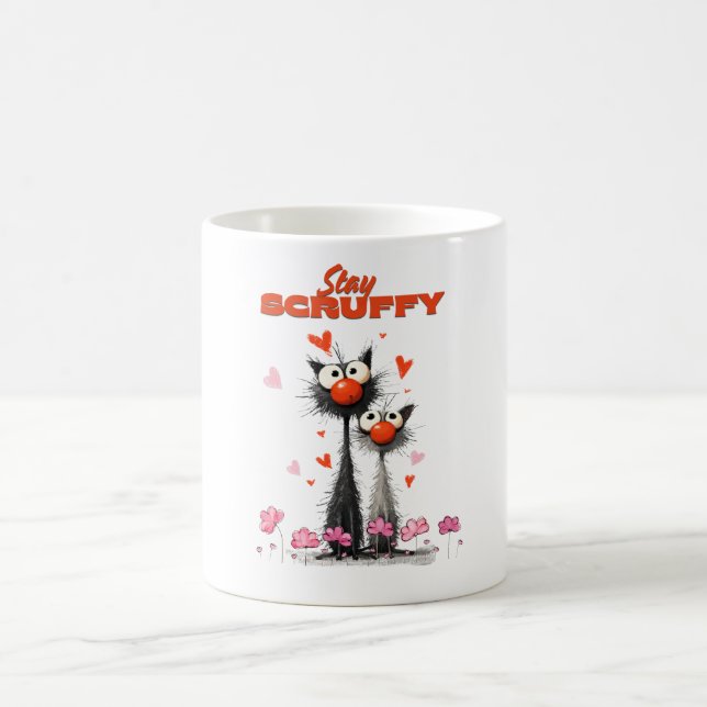 Bleib struppig kaffeetasse (Mittel)