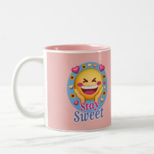 Bleib Süß Zweifarbige Tasse