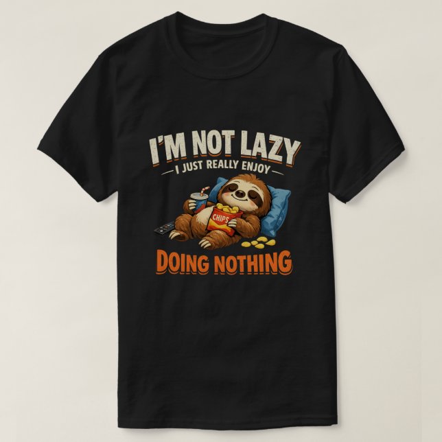 Bleib Verblendet Lustiges T-Shirt (Design vorne)