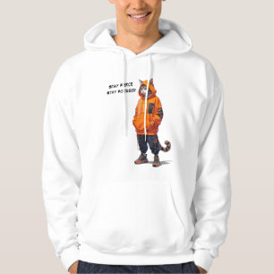Bleib wild, bleib fokussiert - Hoodie zum Anpassen