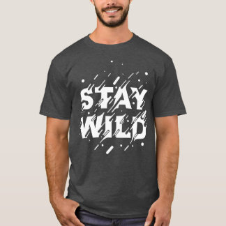 Bleib Wild Boho Style Shirt