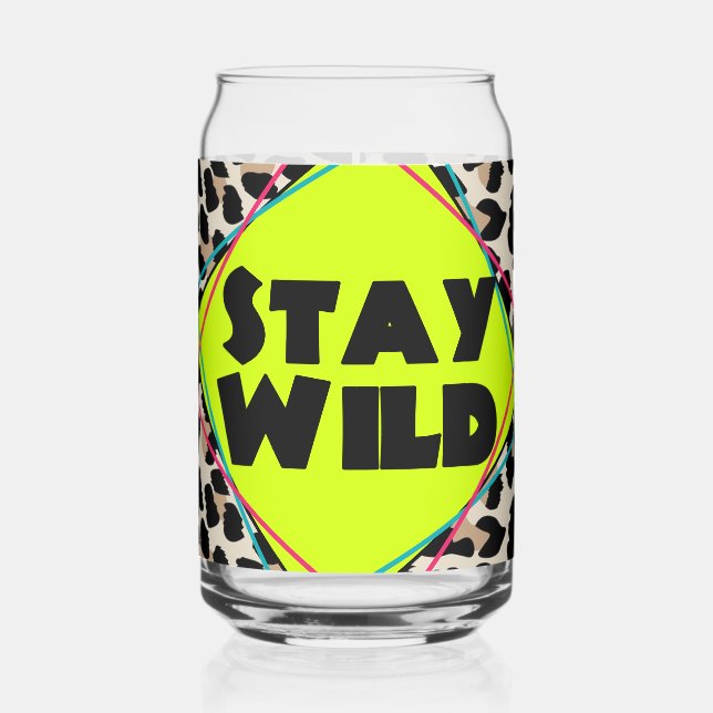 Bleib Wild Dosenglas (Links)