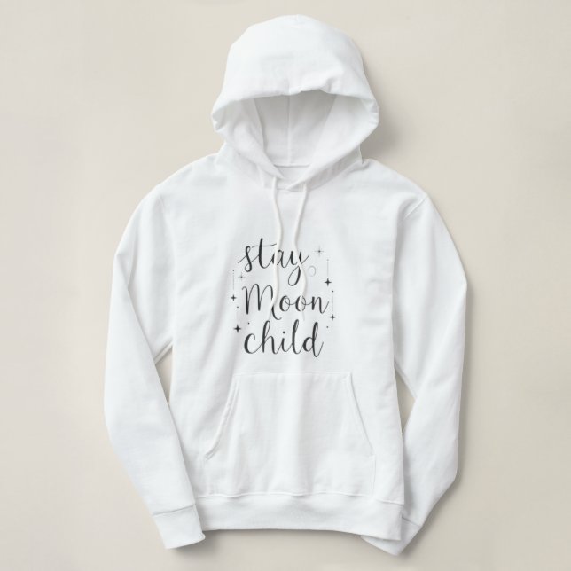 Bleib Wild Mondkind Sweatshirt (Design vorne)